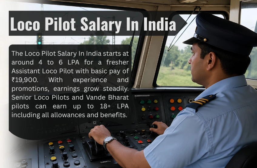 Loco Pilot Salary In India 2026: Monthly Income, Pay Scale & Full Breakdown Loco Pilot Salary In India