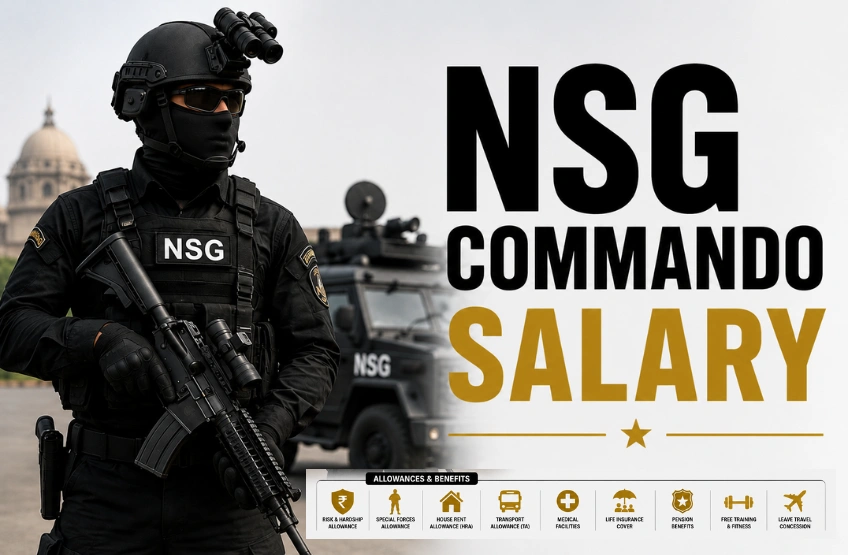 NSG Commando Salary Per Month 2026: Complete Rank-Wise Breakdown, Allowances & Career Guide Nsg Commando Salary Per Month