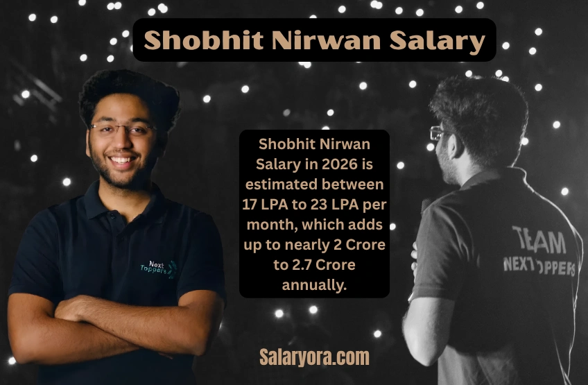 Shobhit Nirwan Salary 2026: Monthly Income, Net Worth & Breakdown in LPA Shobhit Nirwan Salary 2026: Monthly Income, Net Worth & Breakdown in LPA