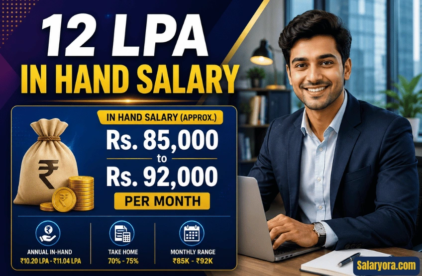 12 LPA In Hand Salary 2026: Monthly Take-Home And Full Breakdown 12 Lpa In Hand Salary