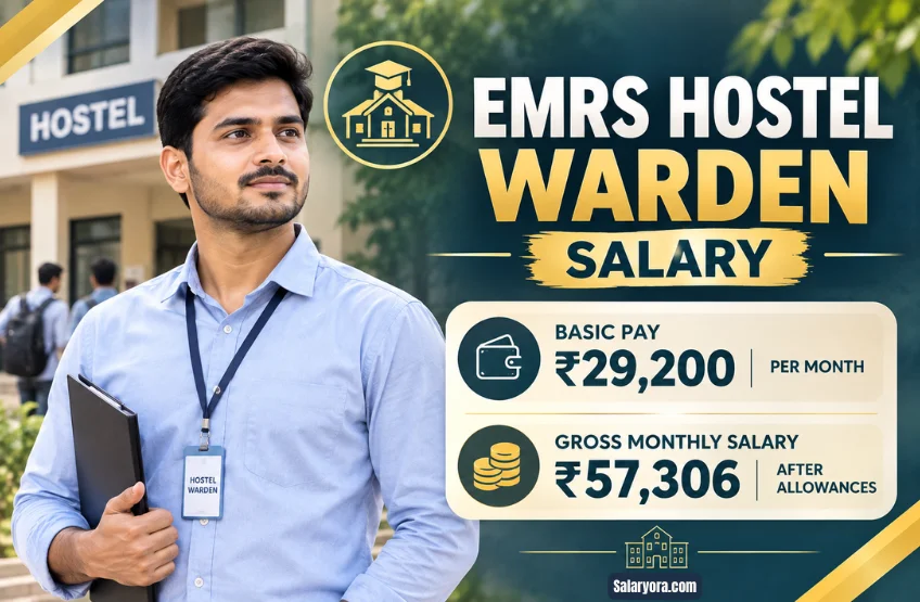 EMRS Hostel Warden Salary 2026: In-Hand, Pay Scale, Perks & Benefits Emrs Hostel Warden Salary