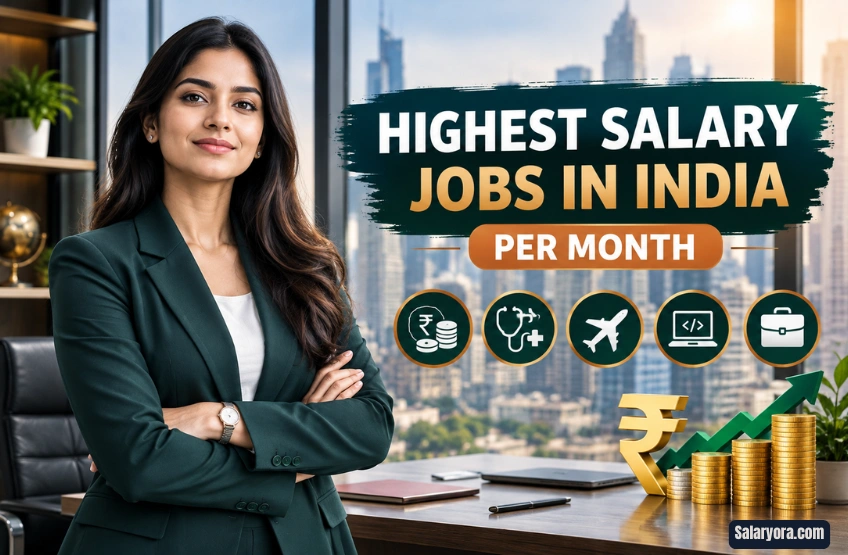 Highest Salary Jobs In India Per Month 2026: Verified Salaries and Career Guide Highest Salary Jobs In India Per Month