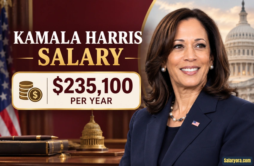 Kamala Harris Salary 2026: VP Pay, Pension, Net Worth & Career Earnings in 2026 Kamala Harris Salary