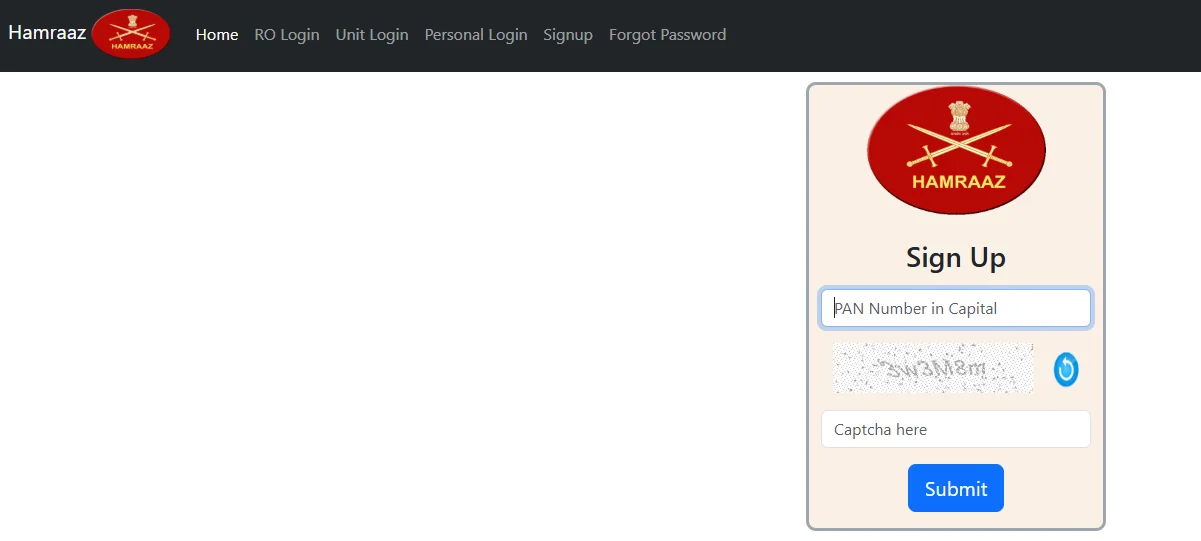 Register for Hamraaz Login