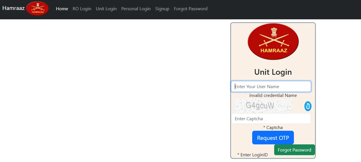 Hamraaz Login